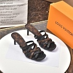 Louis Vuitton 6.5 cm Height High Heel Sandals For Women # 237901