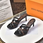 Louis Vuitton 6.5 cm Height High Heel Sandals For Women # 237901, cheap Louis Vuitton Sandal