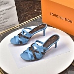Louis Vuitton 6.5 cm Height High Heel Sandals For Women # 237902, cheap Louis Vuitton Sandal