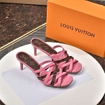 Louis Vuitton 6.5 cm Height High Heel Sandals For Women # 237903