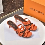 Louis Vuitton 6.5 cm Height High Heel Sandals For Women # 237904