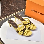 Louis Vuitton 6.5 cm Height High Heel Sandals For Women # 237905