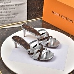 Louis Vuitton 6.5 cm Height High Heel Sandals For Women # 237906