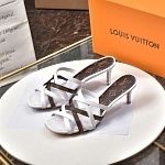 Louis Vuitton 6.5 cm Height High Heel Sandals For Women # 237907, cheap Louis Vuitton Sandal