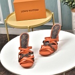 Louis Vuitton 10.0 cm Height High Heel Sandals For Women # 237908, cheap Louis Vuitton Sandal