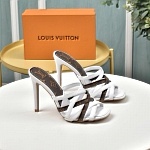 Louis Vuitton 10.0 cm Height High Heel Sandals For Women # 237910, cheap Louis Vuitton Sandal