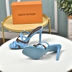 Louis Vuitton 10.0 cm Height High Heel Sandals For Women # 237911, cheap Louis Vuitton Sandal
