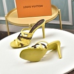 Louis Vuitton 10.0 cm Height High Heel Sandals For Women # 237912, cheap Louis Vuitton Sandal