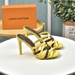 Louis Vuitton 10.0 cm Height High Heel Sandals For Women # 237912, cheap Louis Vuitton Sandal