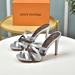 Louis Vuitton 10.0 cm Height High Heel Sandals For Women # 237913, cheap Louis Vuitton Sandal