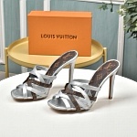 Louis Vuitton 10.0 cm Height High Heel Sandals For Women # 237913, cheap Louis Vuitton Sandal