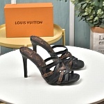 Louis Vuitton 10.0 cm Height High Heel Sandals For Women # 237914, cheap Louis Vuitton Sandal