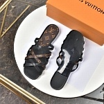 Louis Vuitton Flat Heel Sandals For Women # 237916, cheap Louis Vuitton Sandal