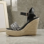 Louis Vuitton Wedge Heel Sandals For Women # 237968, cheap Louis Vuitton Sandal