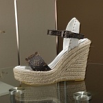 Louis VuittonWedge Heel Sandals For Women # 237971, cheap Louis Vuitton Sandal