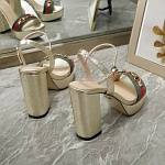 2021 Gucci Sandals For Women # 238030, cheap Gucci Sandals