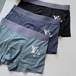2021 Louis Vuitton Underwear Set 3 pcs  For Men # 240403, cheap Underwear