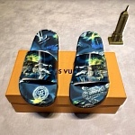2021 Louis Vuitton Slippers For Men # 240442, cheap LV Slipper For Men