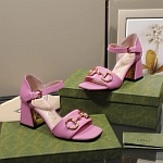 2021 Gucci Sandals For Women # 241808, cheap Gucci Sandals