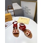 2021 Louis Vuitton Sandals For Women # 241821, cheap Louis Vuitton Sandal