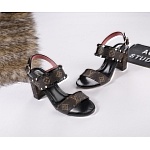 2021 Louis Vuitton Sandals For Women # 241829, cheap Louis Vuitton Sandal