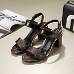2021 Louis Vuitton Sandals For Women # 241830, cheap Louis Vuitton Sandal