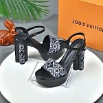 2021 Louis Vuitton Sandals For Women # 241853, cheap Louis Vuitton Sandal