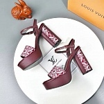 2021 Louis Vuitton Sandals For Women # 241854, cheap Louis Vuitton Sandal