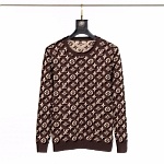 2021 Louis Vuitton Monogram Knit Sweaters For Men # 242090, cheap LV Sweaters