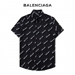 2021 Balenciaga Short Sleeve Shirts For Men # 242341, cheap Balenciaga Shirts