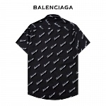 2021 Balenciaga Short Sleeve Shirts For Men # 242341, cheap Balenciaga Shirts