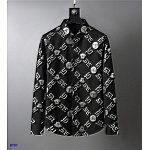 Versace Long Sleeve Shirts For Men in 243370