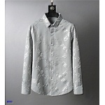 Versace Long Sleeve Shirts For Men in 243371