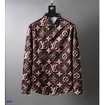 Louis Vuitton Long Sleeve Shirts For Men in 243375, cheap Louis Vuitton Shirts