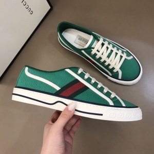 $85.00,2021 Gucci Tennis Logo Embroidered Sneakers Unisex # 244940