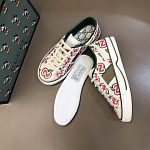 2021 Gucci Tennis Logo Embroidered Sneakers Unisex # 244916, cheap Low Top