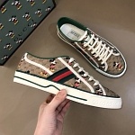 2021 Gucci Tennis Logo Embroidered Sneakers Unisex # 244917
