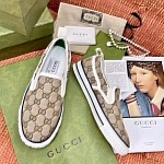 2021 Gucci Tennis Logo Embroidered Slip On Unisex # 244922, cheap Low Top