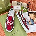 2021 Gucci Tennis Logo Embroidered Slip On Unisex # 244925, cheap Low Top