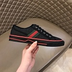 2021 Gucci Tennis Logo Embroidered Sneakers Unisex # 244927, cheap Low Top