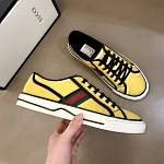 2021 Gucci Tennis Logo Embroidered Sneakers Unisex # 244929, cheap Low Top