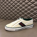 2021 Gucci Tennis Logo Embroidered Sneakers Unisex # 244933, cheap Low Top
