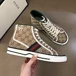 2021 Gucci GG Canvas High Top Sneakers Unisex # 244960, cheap High Top