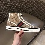 2021 Gucci GG Canvas High Top Sneakers Unisex # 244960, cheap High Top