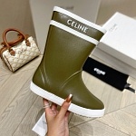 2021 Celine Rain Boots For Women # 247325, cheap Celine Boots