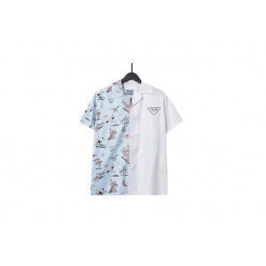 $35.00,Prada Short Sleeve Shirts For Men in 248639