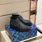 2021 Louis Vuitton Fleece Lined Boots For Men in 249088, cheap Louis Vuitton Boots