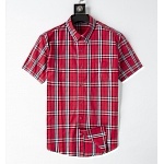 Burberry Short Sleeve Buttons Up Shirt For Men # 249815