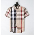 Burberry Short Sleeve Buttons Up Shirt For Men # 249819