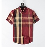 Burberry Short Sleeve Buttons Up Shirt For Men # 249821, cheap For Men